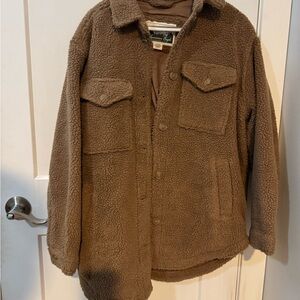 Woman’s American Eagle Button front Teddy Jacket